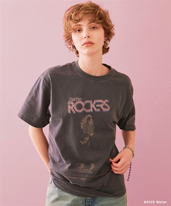 ELLEgirl 《Barbie×ELLEgirl》ROCKRSロゴTシャツ_subthumb_2
