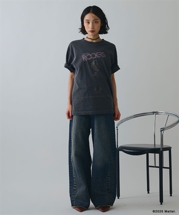 ELLEgirl 《Barbie×ELLEgirl》ROCKRSロゴTシャツ_subthumb_17