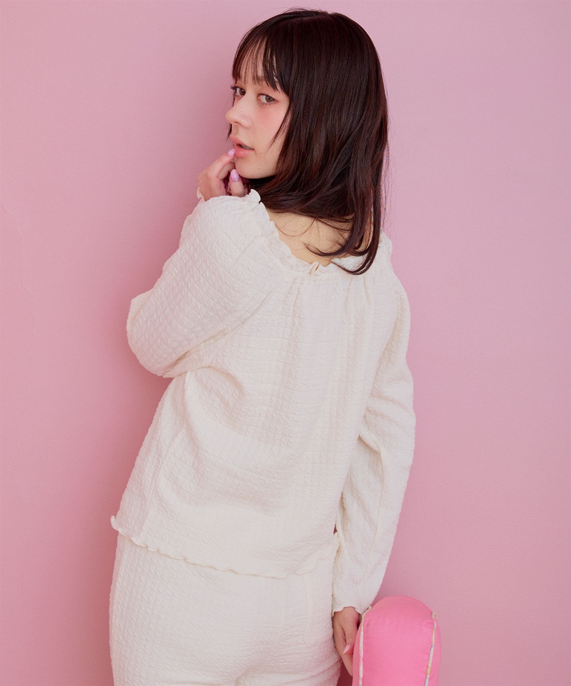 ELLEgirl 《Barbie×ELLEgirl》2way オフショルトップス_sub_7