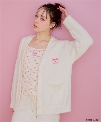 ELLEgirl 《Barbie×ELLEgirl》マシュマロタッチニットVﾈｯｸカーディガン_subthumb_2