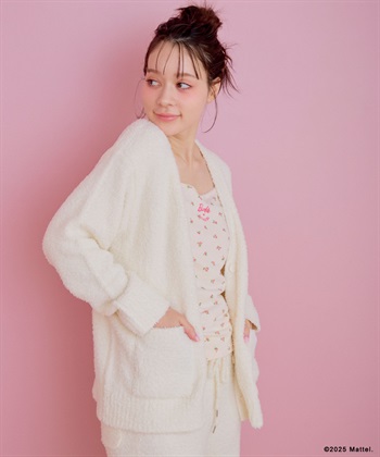 ELLEgirl 《Barbie×ELLEgirl》マシュマロタッチニットVﾈｯｸカーディガン_subthumb_3