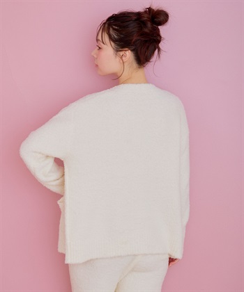 ELLEgirl 《Barbie×ELLEgirl》マシュマロタッチニットVﾈｯｸカーディガン_subthumb_4