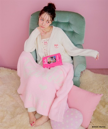 ELLEgirl 《Barbie×ELLEgirl》マシュマロタッチニットVﾈｯｸカーディガン_subthumb_18