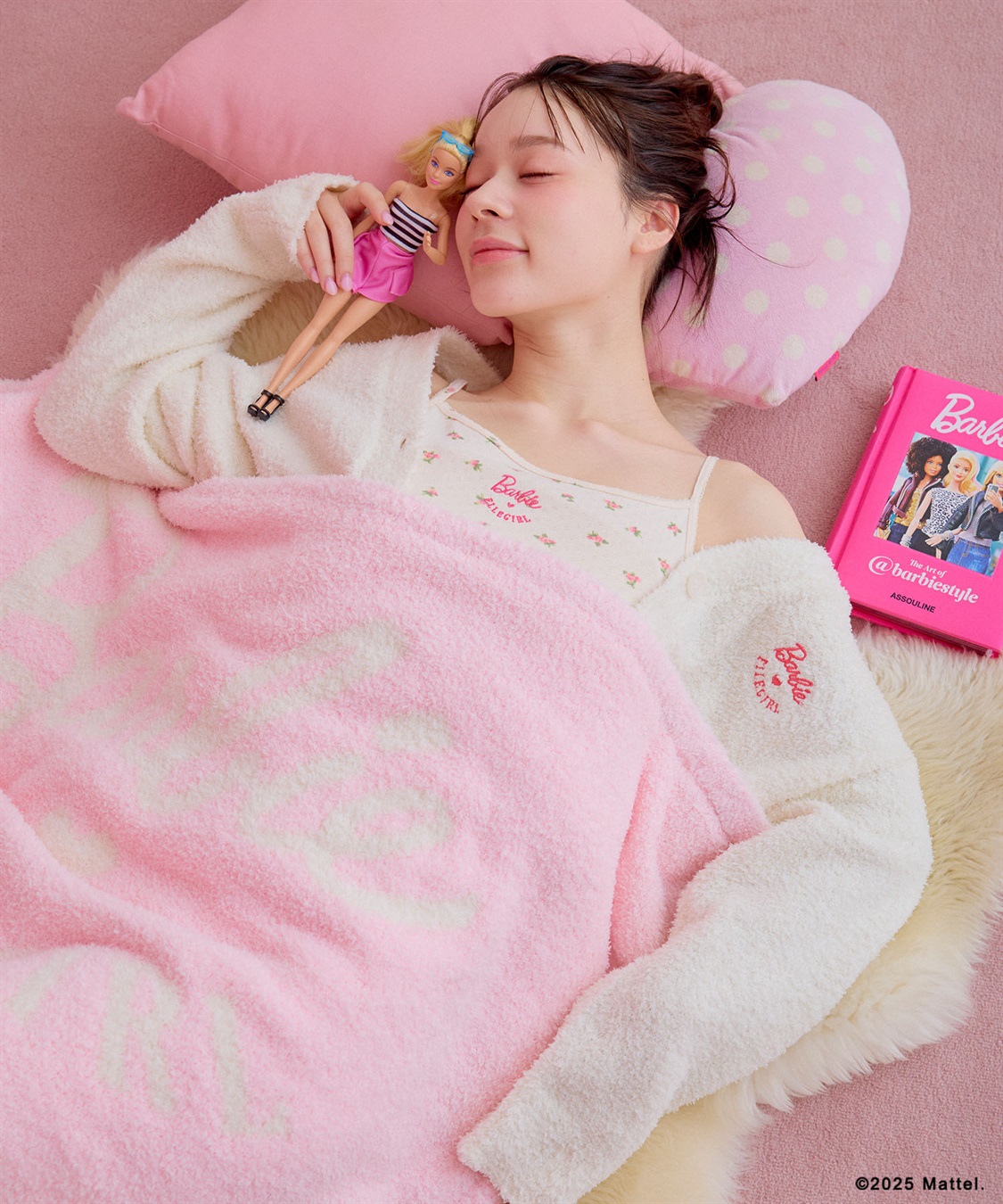 ELLEgirl 《Barbie×ELLEgirl》マシュマロタッチニットVﾈｯｸカーディガン_sub_22