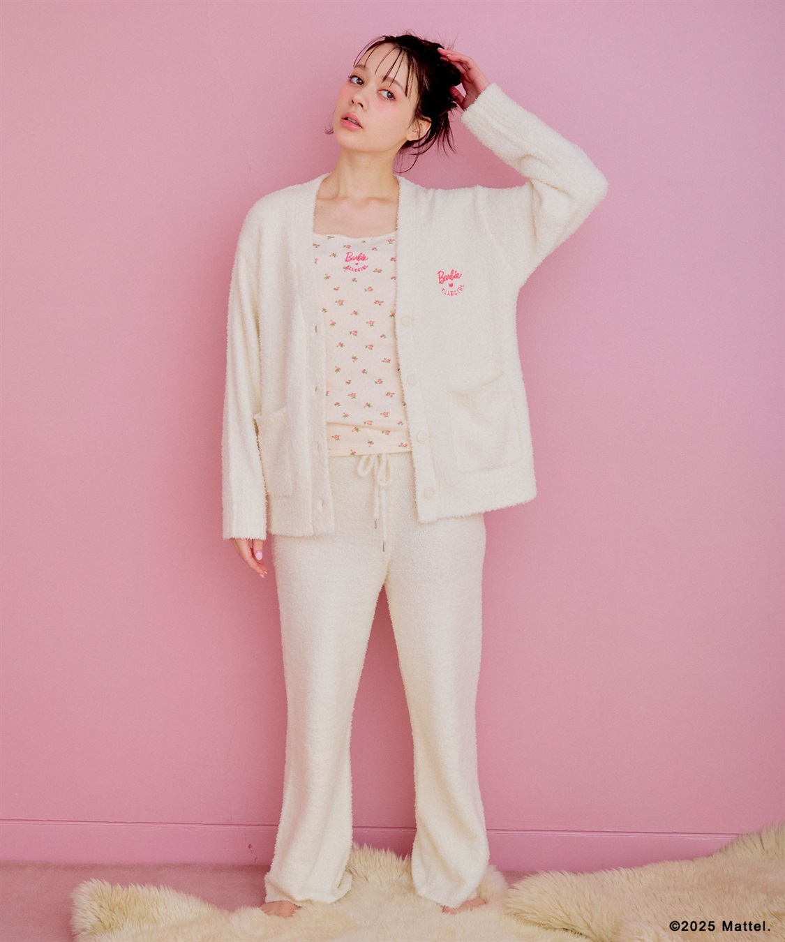 ELLEgirl 《Barbie×ELLEgirl》マシュマロタッチニットパンツ_sub_2