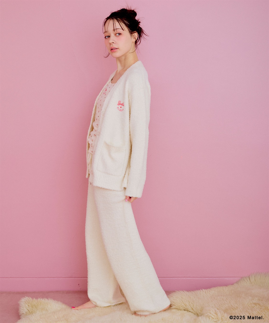 ELLEgirl 《Barbie×ELLEgirl》マシュマロタッチニットパンツ_sub_3