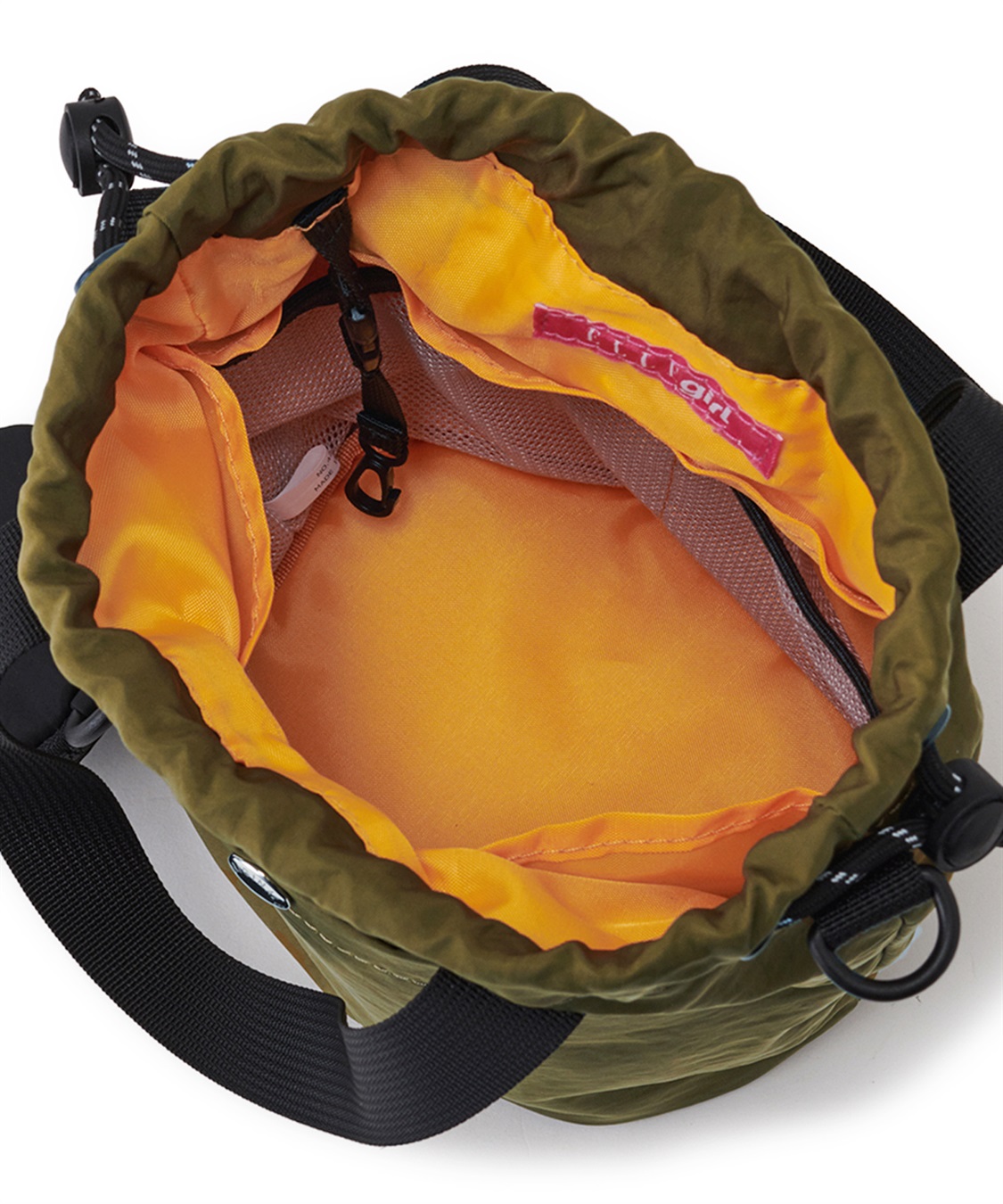 ELLEgirl ロゴ刺繍ポーチ付き巾着バッグ_sub_9