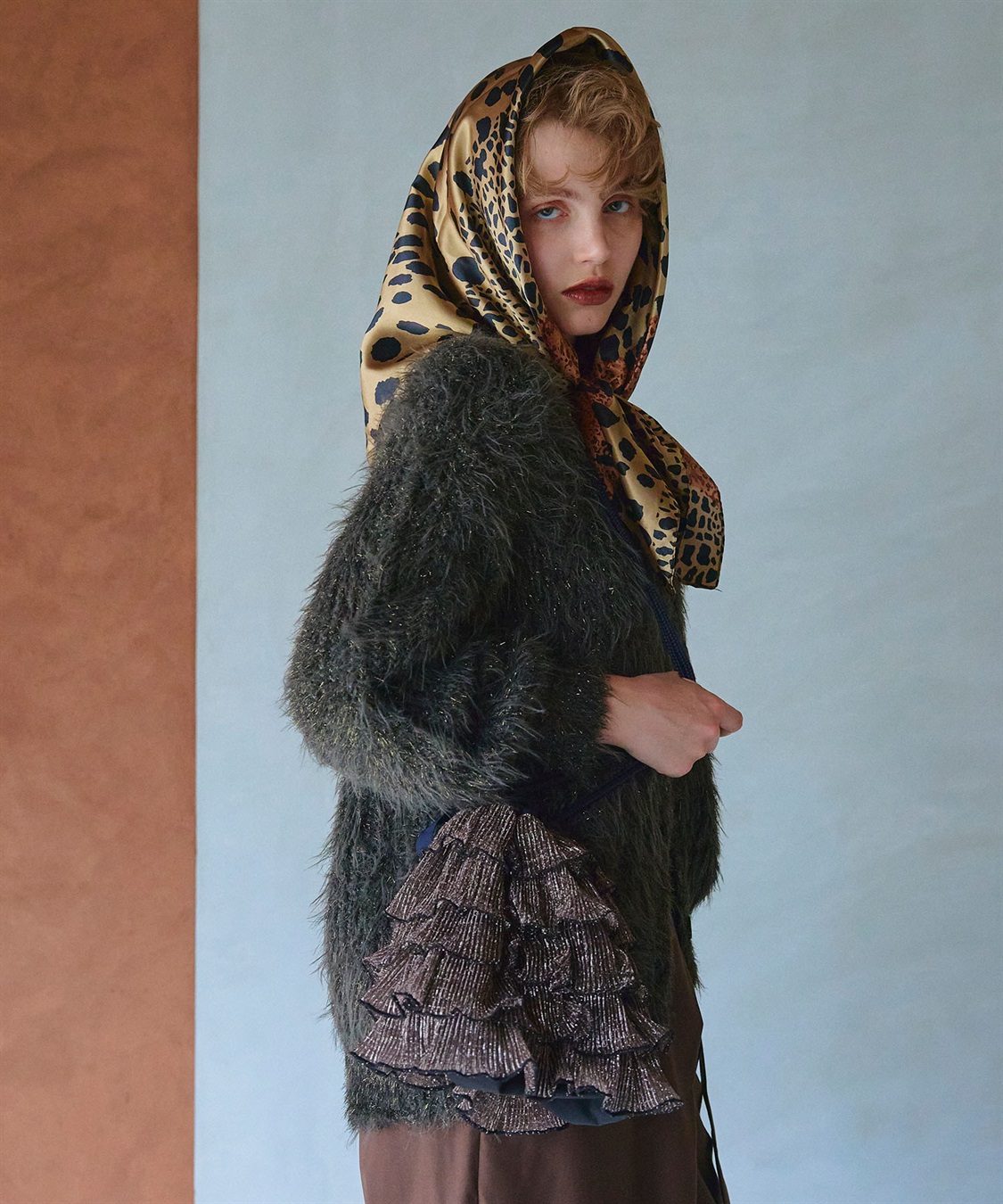 ELLEgirl ラメプリーツフリル巾着バッグ【500mlペットボトル収納可能】_sub_8