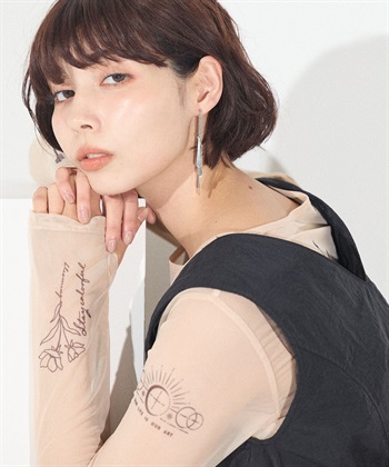 ELLEgirl ボリュームタッセルピアス_subthumb_2