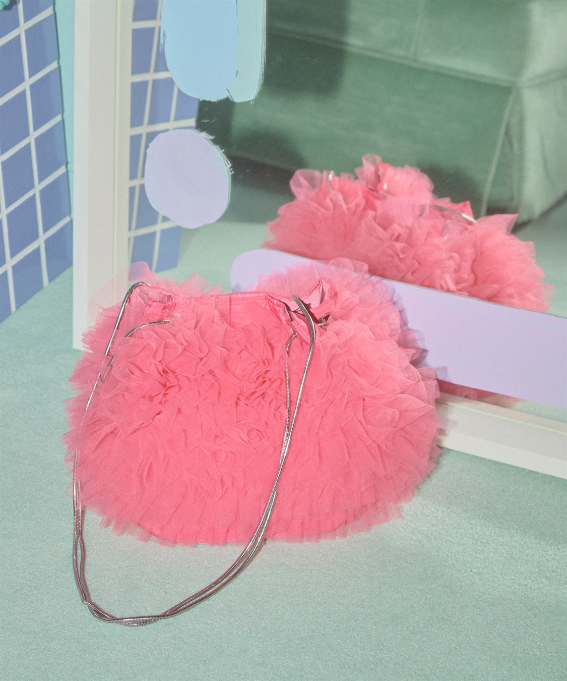 ELLEgirl 2wayチュールフリルバッグ_sub_5