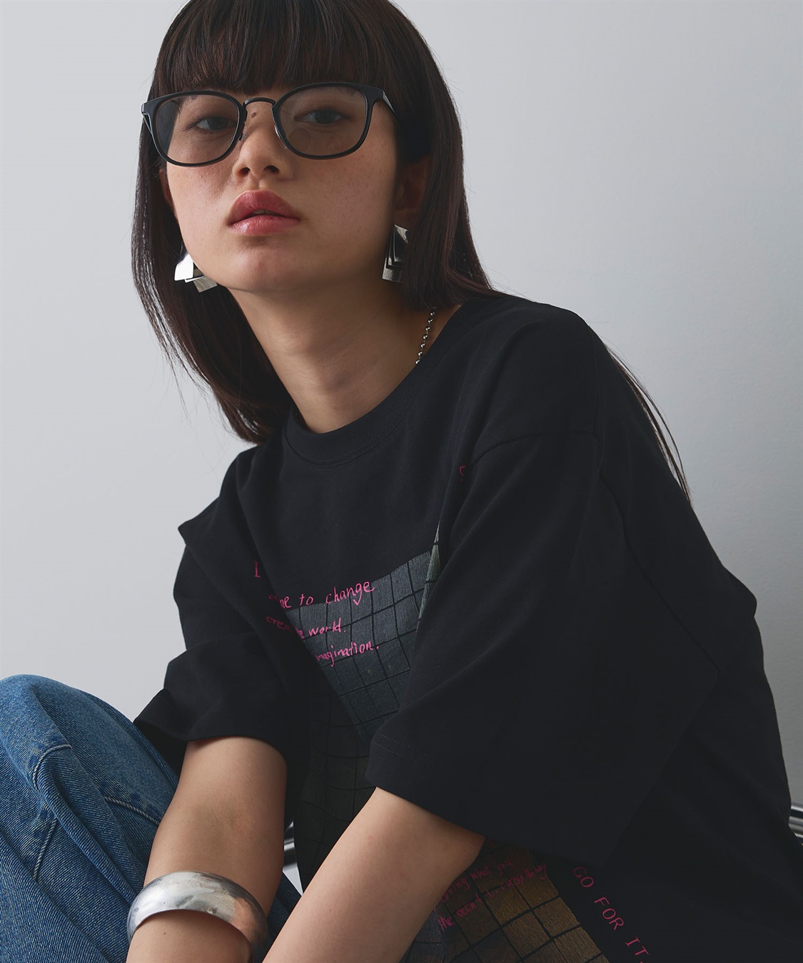 ELLEgirl ウェリントンサングラス_sub_1