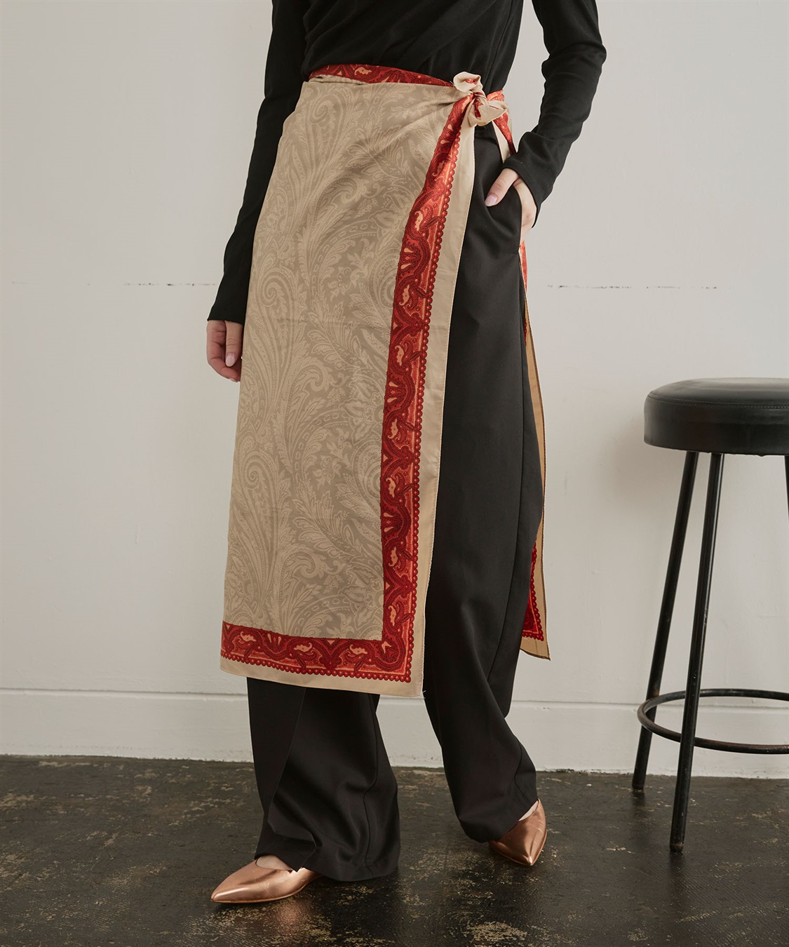 ELLEgirl アソート柄大判スカーフ_sub_1