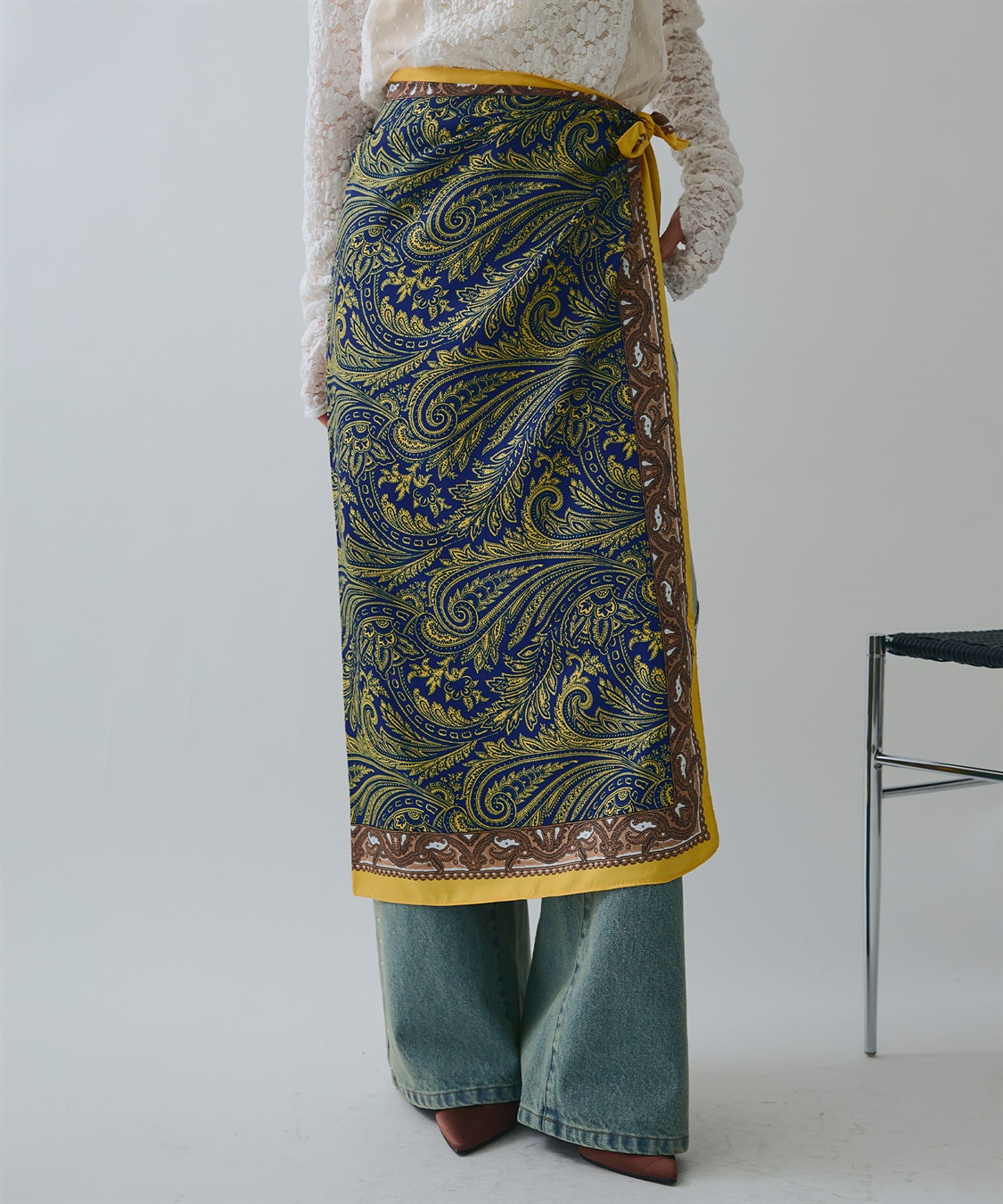 ELLEgirl アソート柄大判スカーフ_sub_6