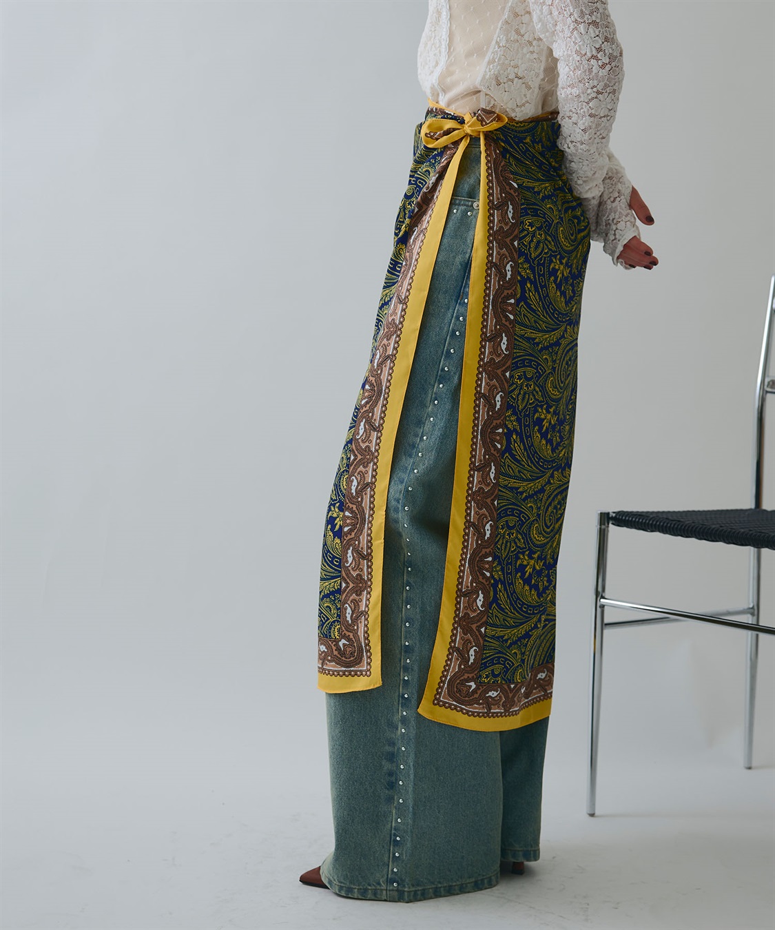 ELLEgirl アソート柄大判スカーフ_sub_7