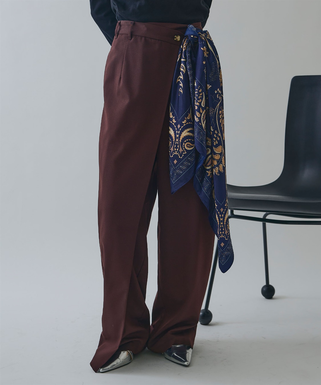 ELLEgirl アソート柄大判スカーフ_sub_17