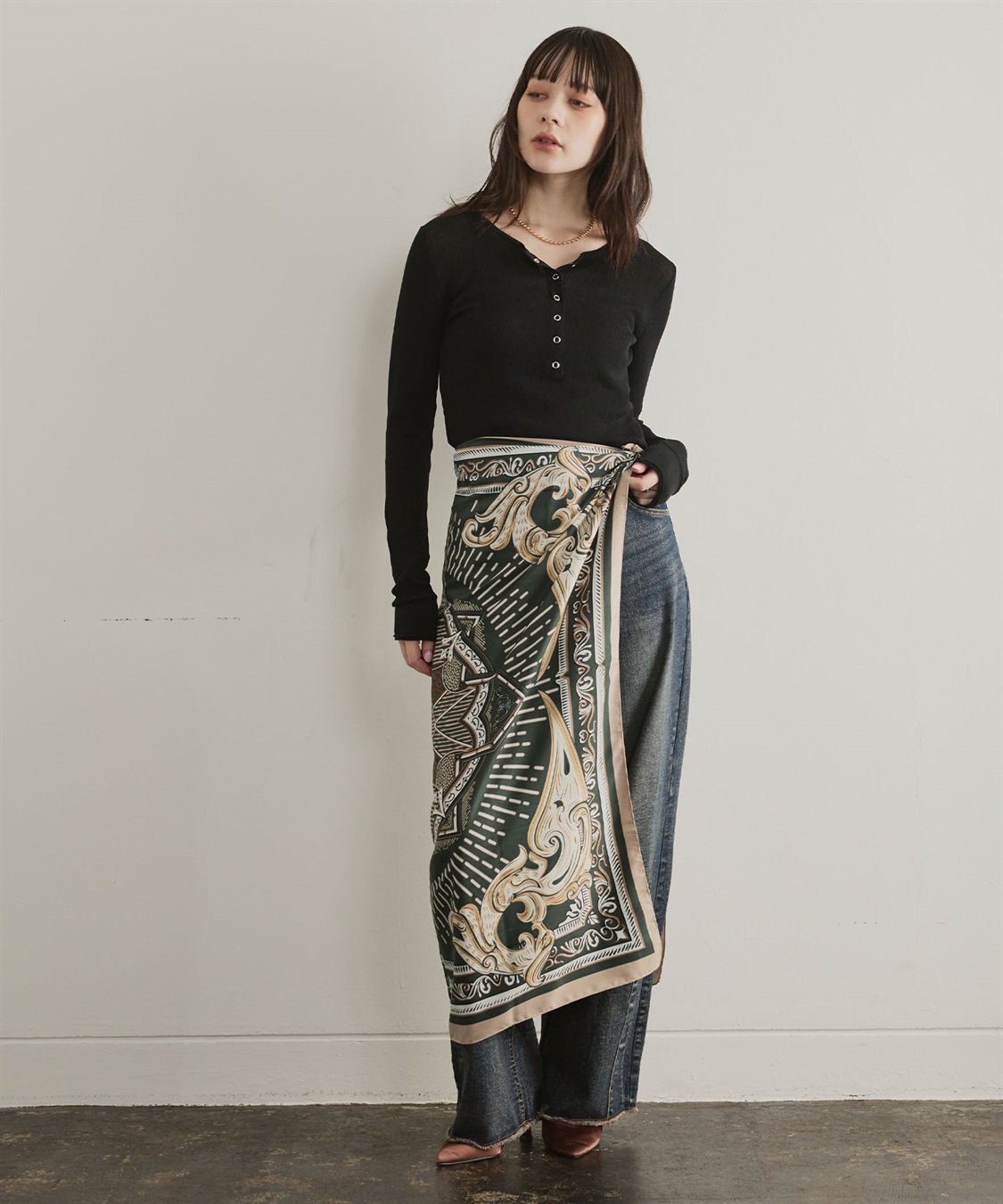 ELLEgirl アソート柄大判スカーフ_sub_26