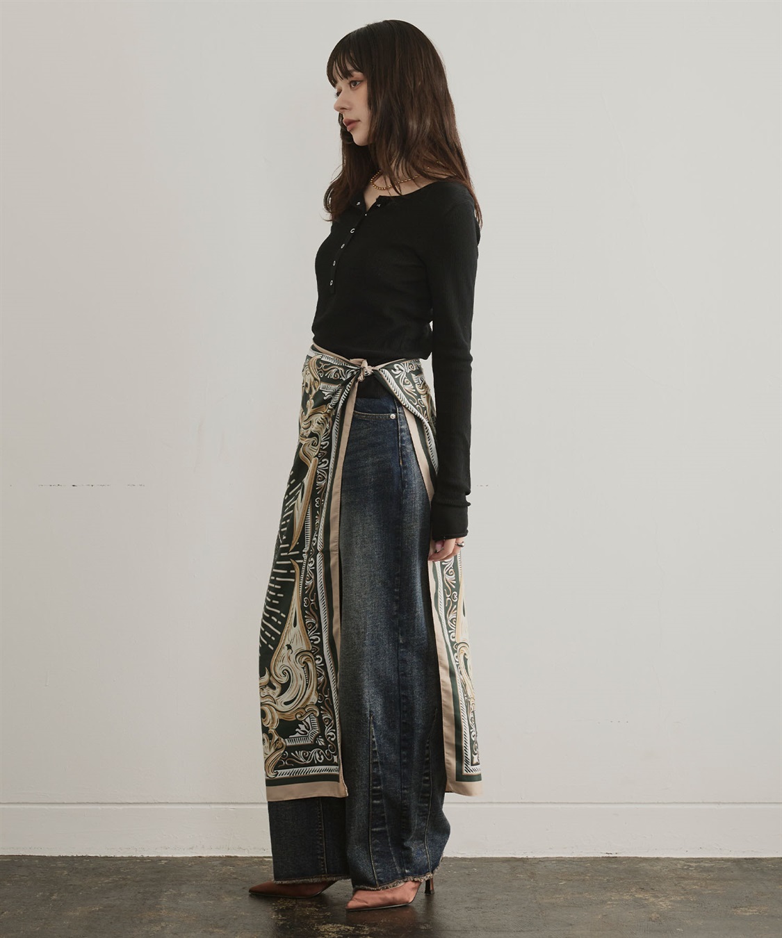 ELLEgirl アソート柄大判スカーフ_sub_27