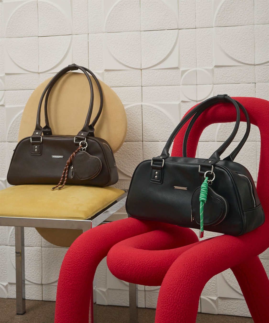 ELLEgirl チャーム付きボストンバッグ_sub_3