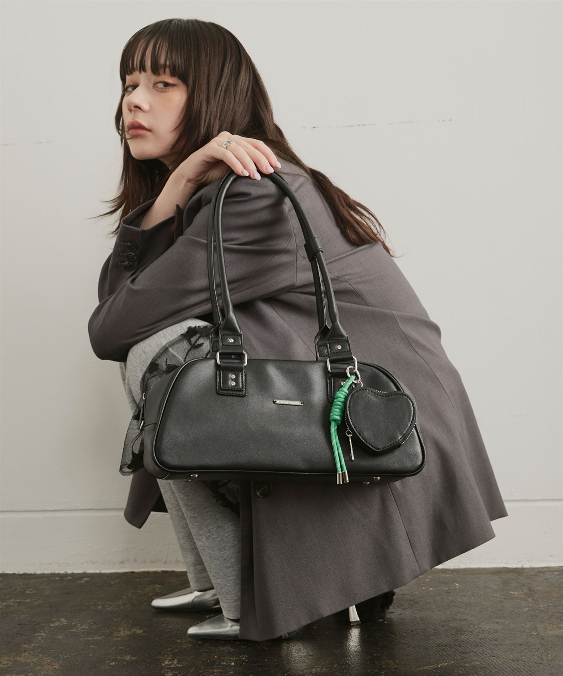 ELLEgirl チャーム付きボストンバッグ_sub_6