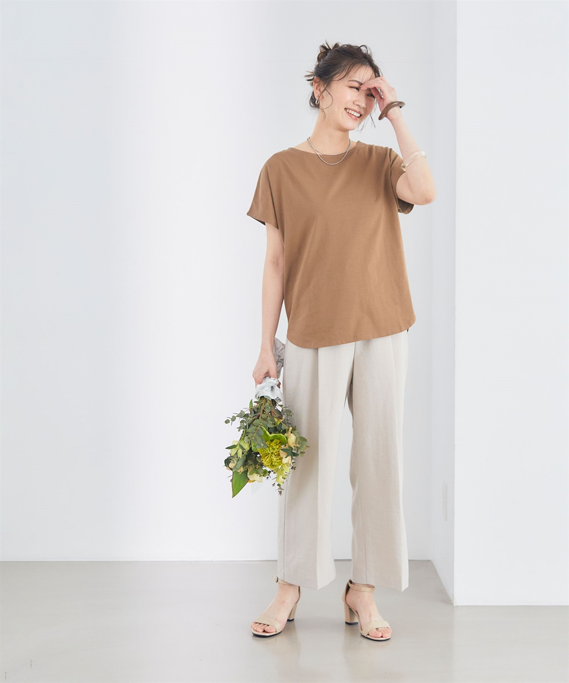 CROSS FUNCTION 《接触冷感》エブ楽フレンチスリーブTシャツ【CF/クロスファンクション】_sub_10