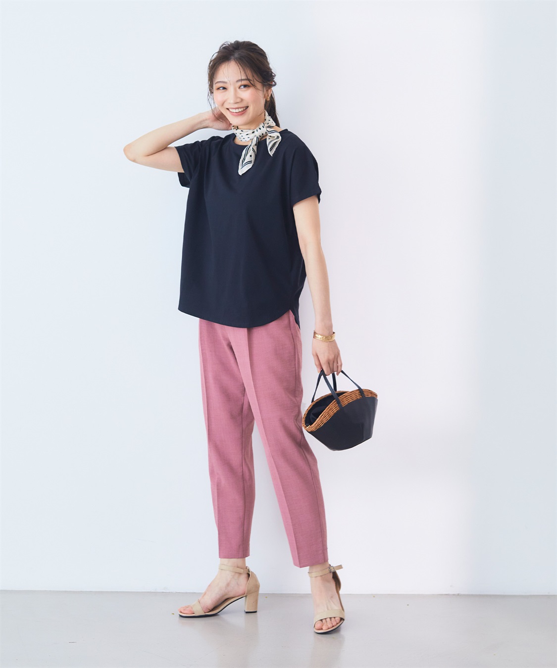 CROSS FUNCTION 《接触冷感》エブ楽フレンチスリーブTシャツ【CF/クロスファンクション】_sub_14