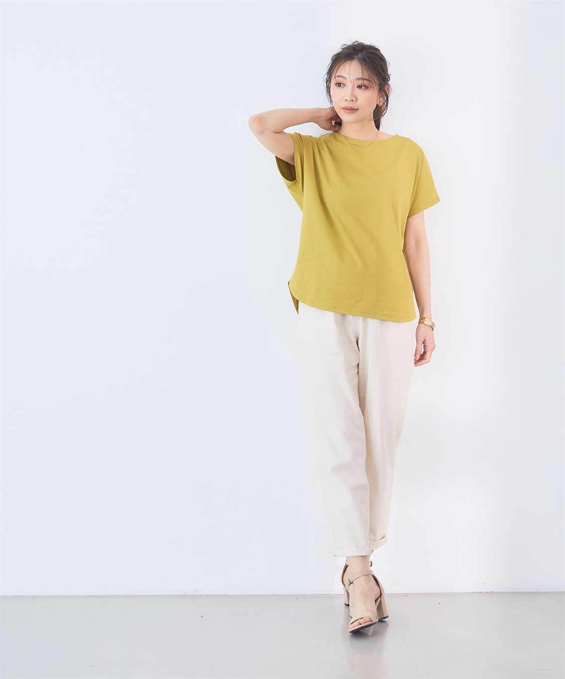 CROSS FUNCTION 《接触冷感》エブ楽フレンチスリーブTシャツ【CF/クロスファンクション】_sub_16