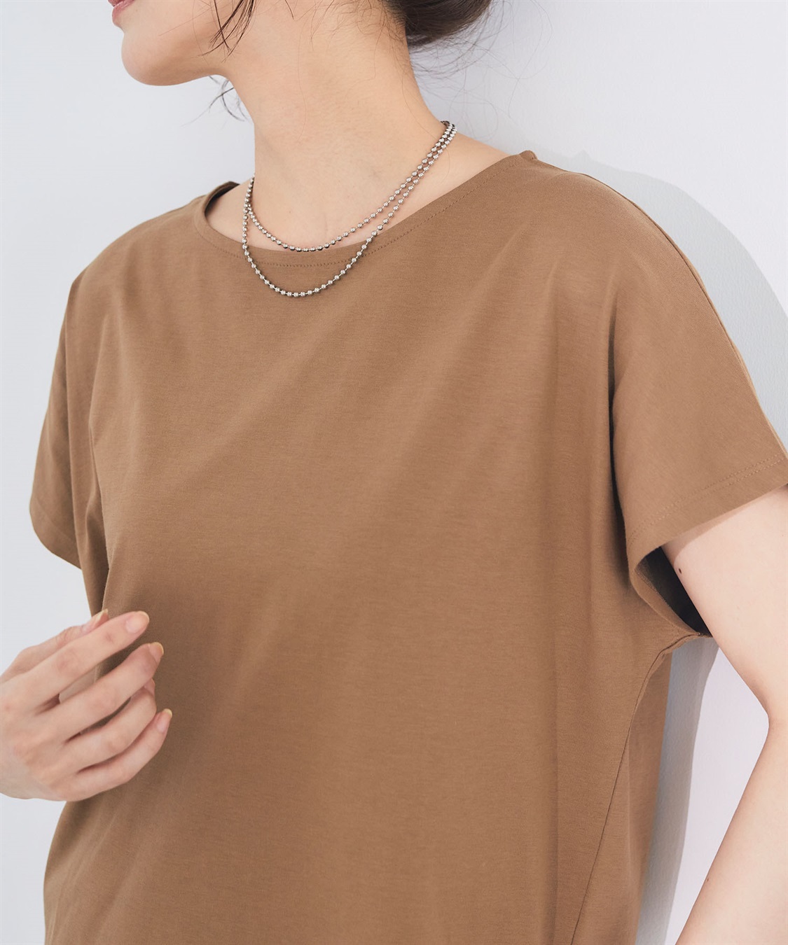 CROSS FUNCTION 《接触冷感》エブ楽フレンチスリーブTシャツ【CF/クロスファンクション】_sub_26