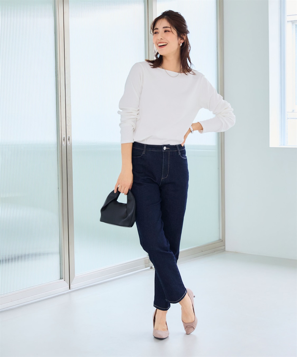 CROSS FUNCTION 《洗える》エブ楽 2wayバックオープンロングスリーブTシャツ【CF/クロスファンクション】_sub_11