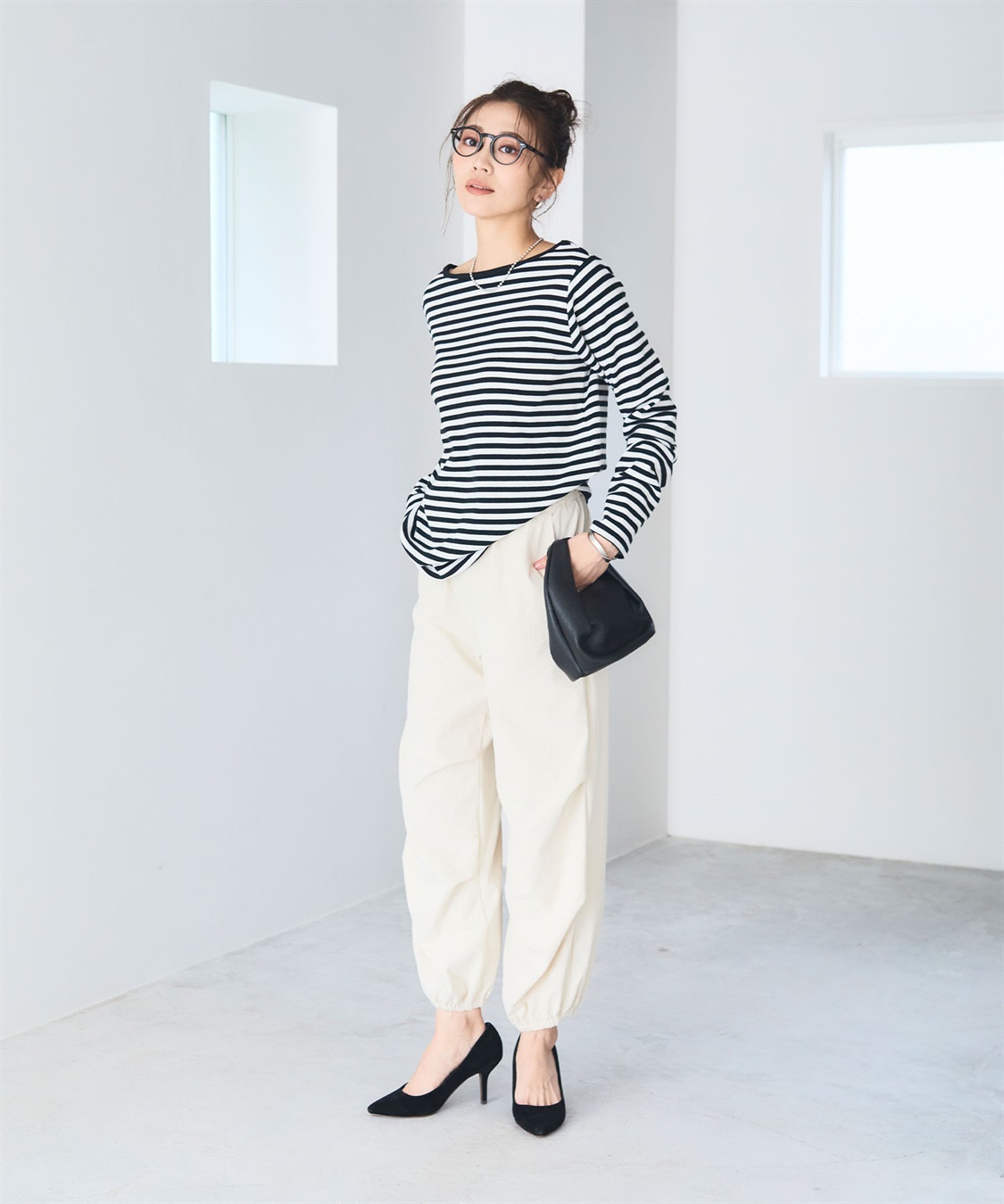 CROSS FUNCTION 《洗える》エブ楽 2wayバックオープンロングスリーブTシャツ【CF/クロスファンクション】_sub_24