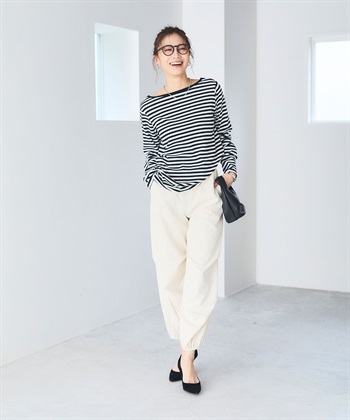 CROSS FUNCTION 《洗える》エブ楽 2wayバックオープンロングスリーブTシャツ【CF/クロスファンクション】_subthumb_25
