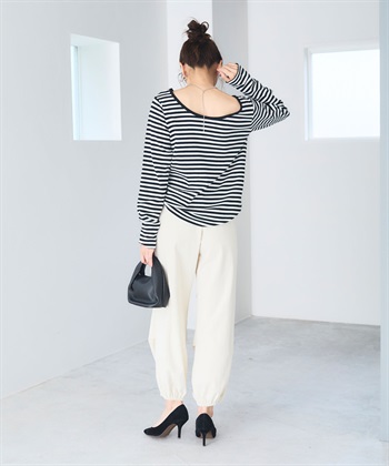 CROSS FUNCTION 《洗える》エブ楽 2wayバックオープンロングスリーブTシャツ【CF/クロスファンクション】_subthumb_26