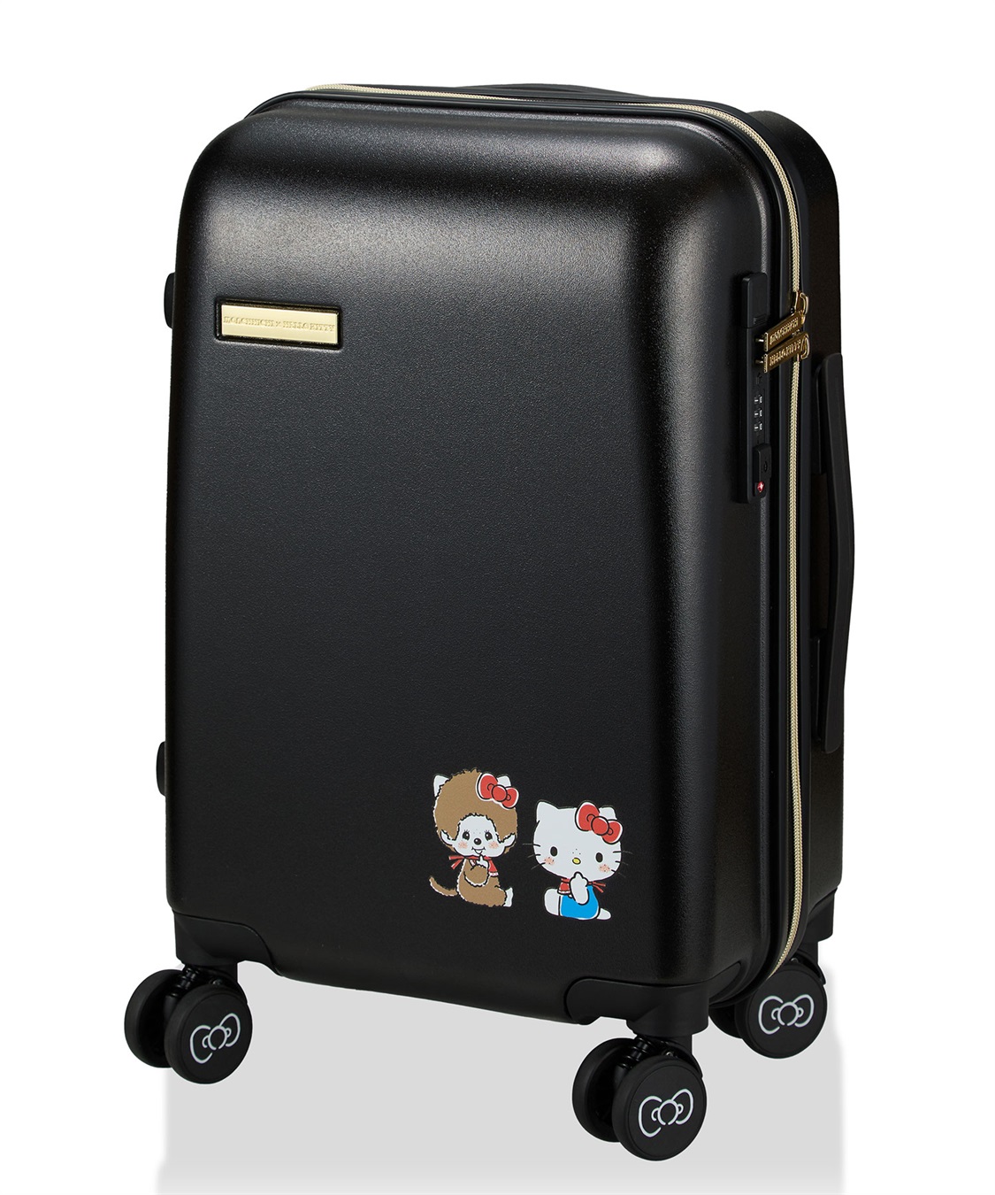 ハローキティ　ダンシングサンタ　キャリーバッグ黒（未使用）＋オマケ付　セット サンリオ SANRIO キャリーバッグ キャリーケース スーツケース