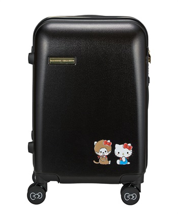 Life Style by cross marche 【MONCHHICHI×HELLO KITTY/モンチッチ×ハローキティ】スーツケース Sサイズ ドリンクホルダー付き ジッパータイプ_subthumb_4