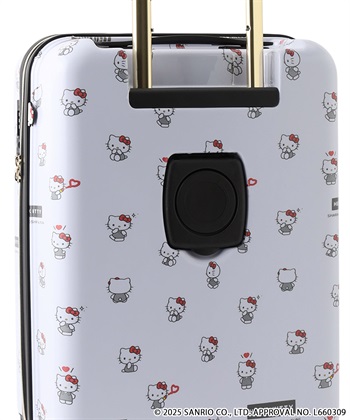 Life Style by cross marche 【sanrio characters】HELLO KITTY/ハローキティ スーツケース Sサイズ ドリンクホルダー付き ジッパータイプ《サンリオキャラクターズ》_subthumb_6