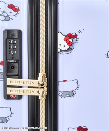 Life Style by cross marche 【sanrio characters】HELLO KITTY/ハローキティ スーツケース Sサイズ ドリンクホルダー付き ジッパータイプ《サンリオキャラクターズ》_subthumb_8