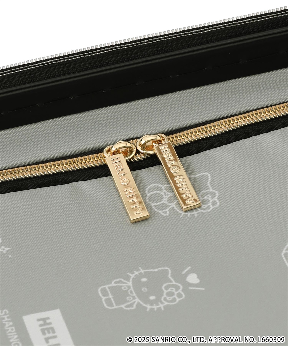 Life Style by cross marche 【sanrio characters】HELLO KITTY/ハローキティ スーツケース Sサイズ ドリンクホルダー付き ジッパータイプ《サンリオキャラクターズ》_sub_12