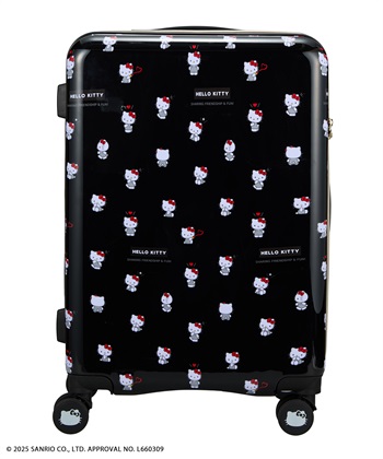 Life Style by cross marche 【sanrio characters】HELLO KITTY/ハローキティ スーツケース Sサイズ ドリンクホルダー付き ジッパータイプ《サンリオキャラクターズ》_subthumb_19