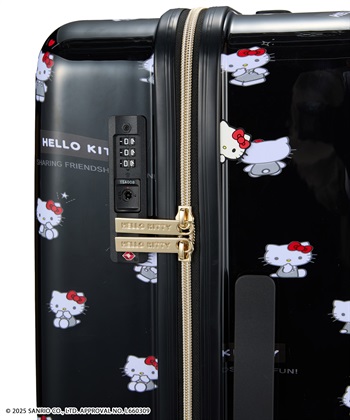 Life Style by cross marche 【sanrio characters】HELLO KITTY/ハローキティ スーツケース Sサイズ ドリンクホルダー付き ジッパータイプ《サンリオキャラクターズ》_subthumb_20