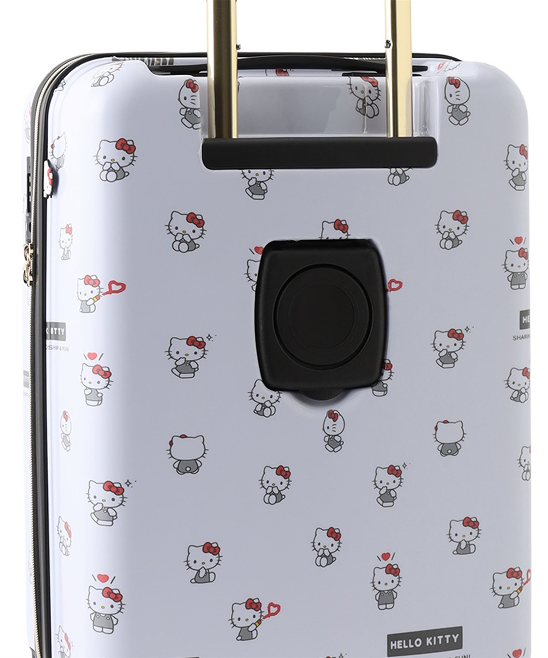 Life Style by cross marche 【sanrio characters】HELLO KITTY/ハローキティ スーツケース Sサイズ ドリンクホルダー付き ジッパータイプ《サンリオキャラクターズ》_sub_24
