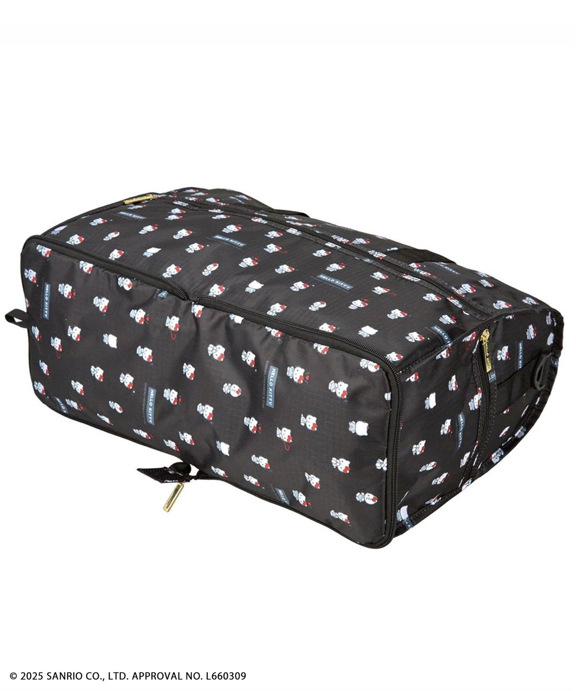 Life Style by cross marche 【sanrio characters】HELLO KITTY/ハローキティ 折りたたみ ボストンバッグ Mサイズ《サンリオキャラクターズ》_sub_6