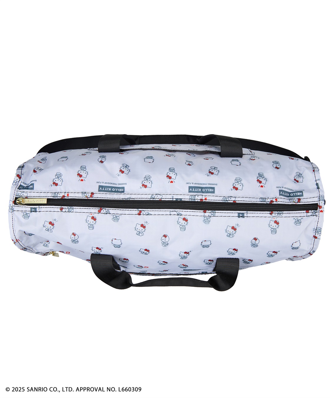 sanrio characters】HELLO KITTY/ハローキティ 折りたたみ ボストン