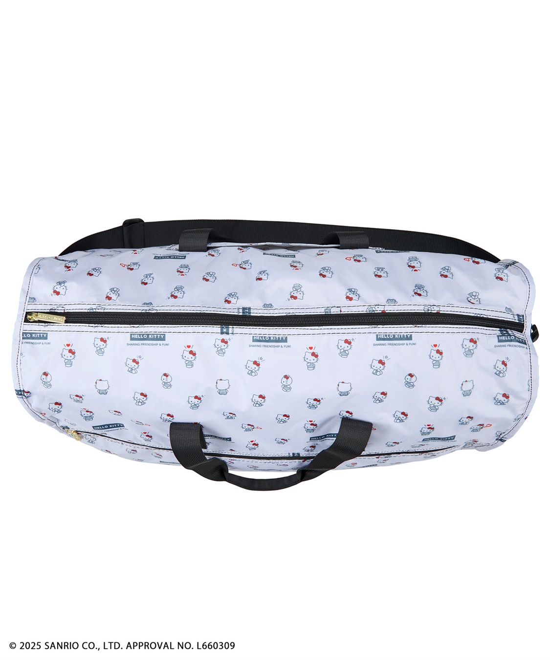 Life Style by cross marche 【sanrio characters】HELLO KITTY/ハローキティ 折りたたみ ボストンバッグ Lサイズ《サンリオキャラクターズ》_sub_15