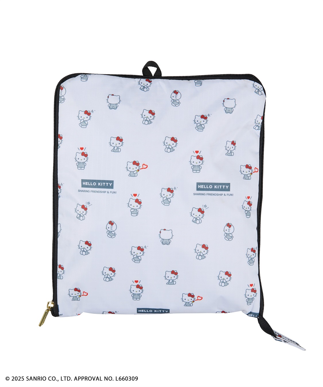Life Style by cross marche 【sanrio characters】HELLO KITTY/ハローキティ 折りたたみ ボストンバッグ Lサイズ《サンリオキャラクターズ》_sub_19