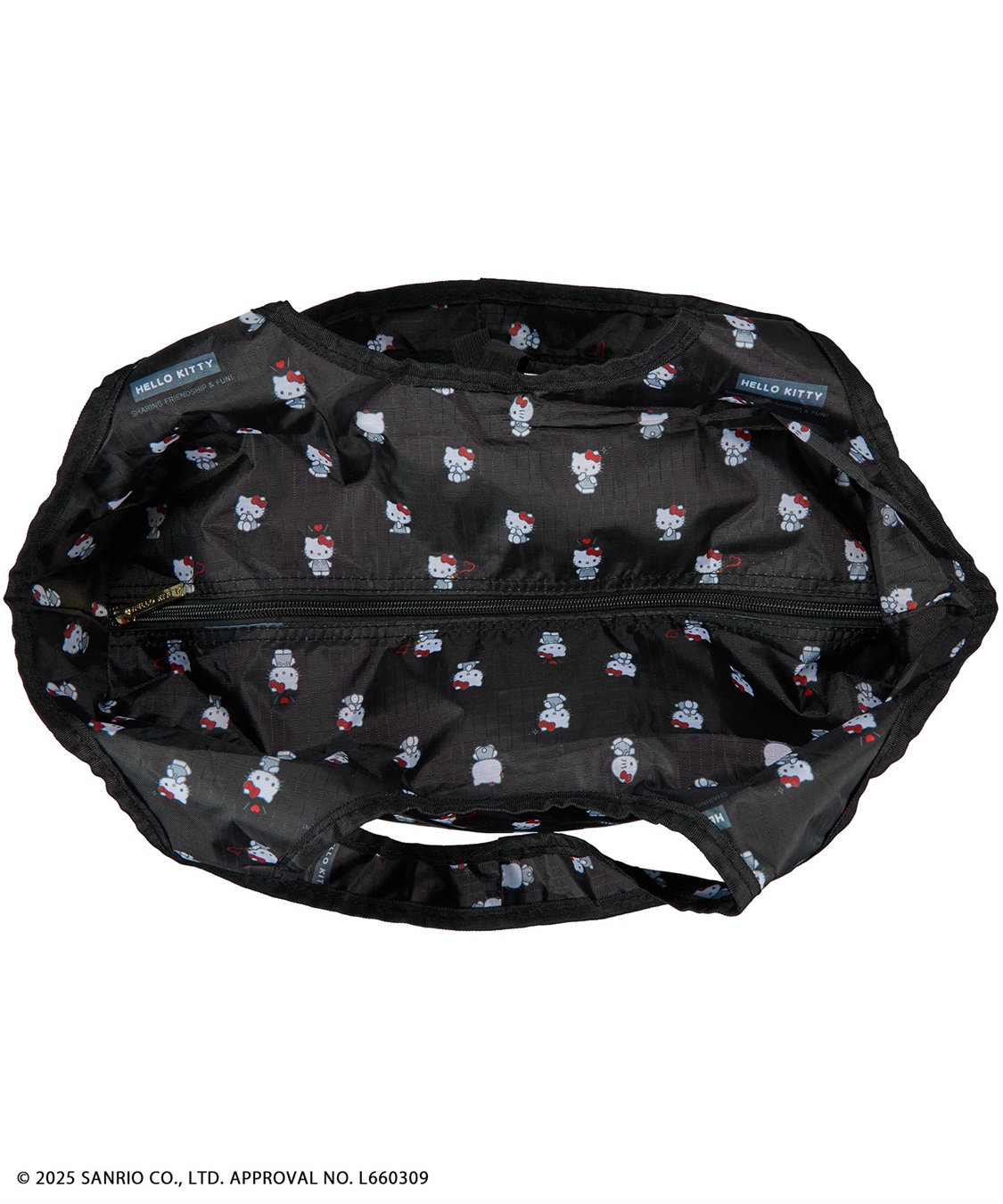 Life Style by cross marche 【sanrio characters】HELLO KITTY/ハローキティ 折りたたみ保冷＆保温エコバッグ《サンリオキャラクターズ》_sub_6