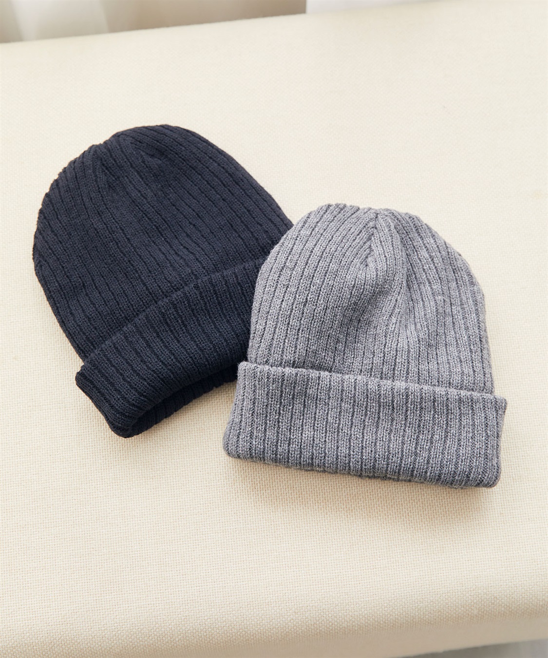 涼活本舗/温活本舗 【温活本舗】裏フリースニット帽子_sub_15