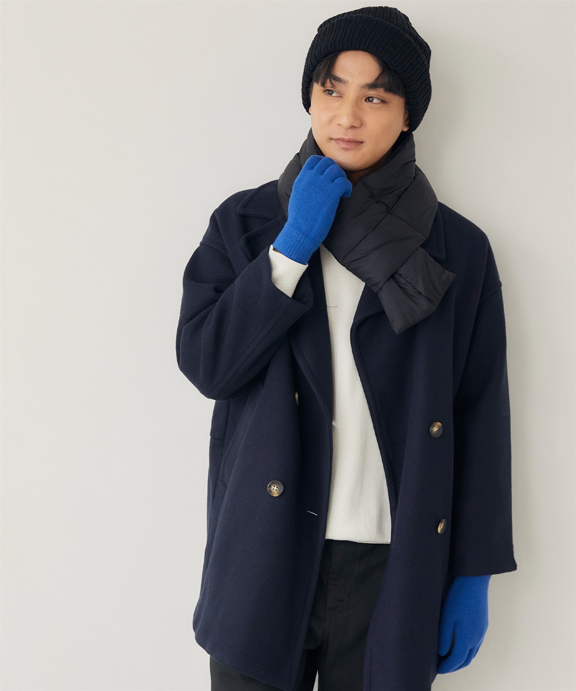 Life Style by cross marche 【温活本舗】のびのび裏起毛手袋_sub_10