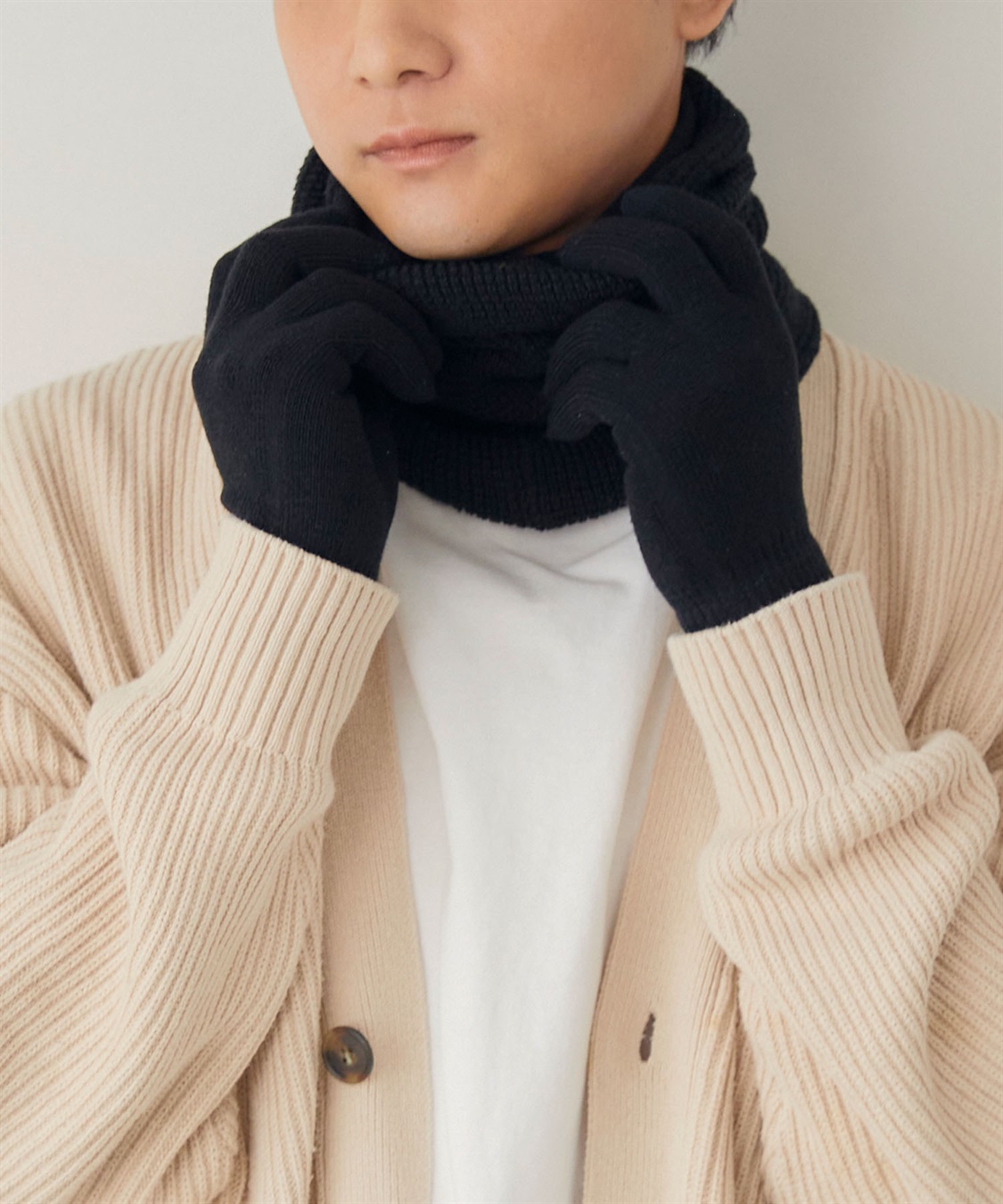 Life Style by cross marche 【温活本舗】のびのび裏起毛手袋_sub_11