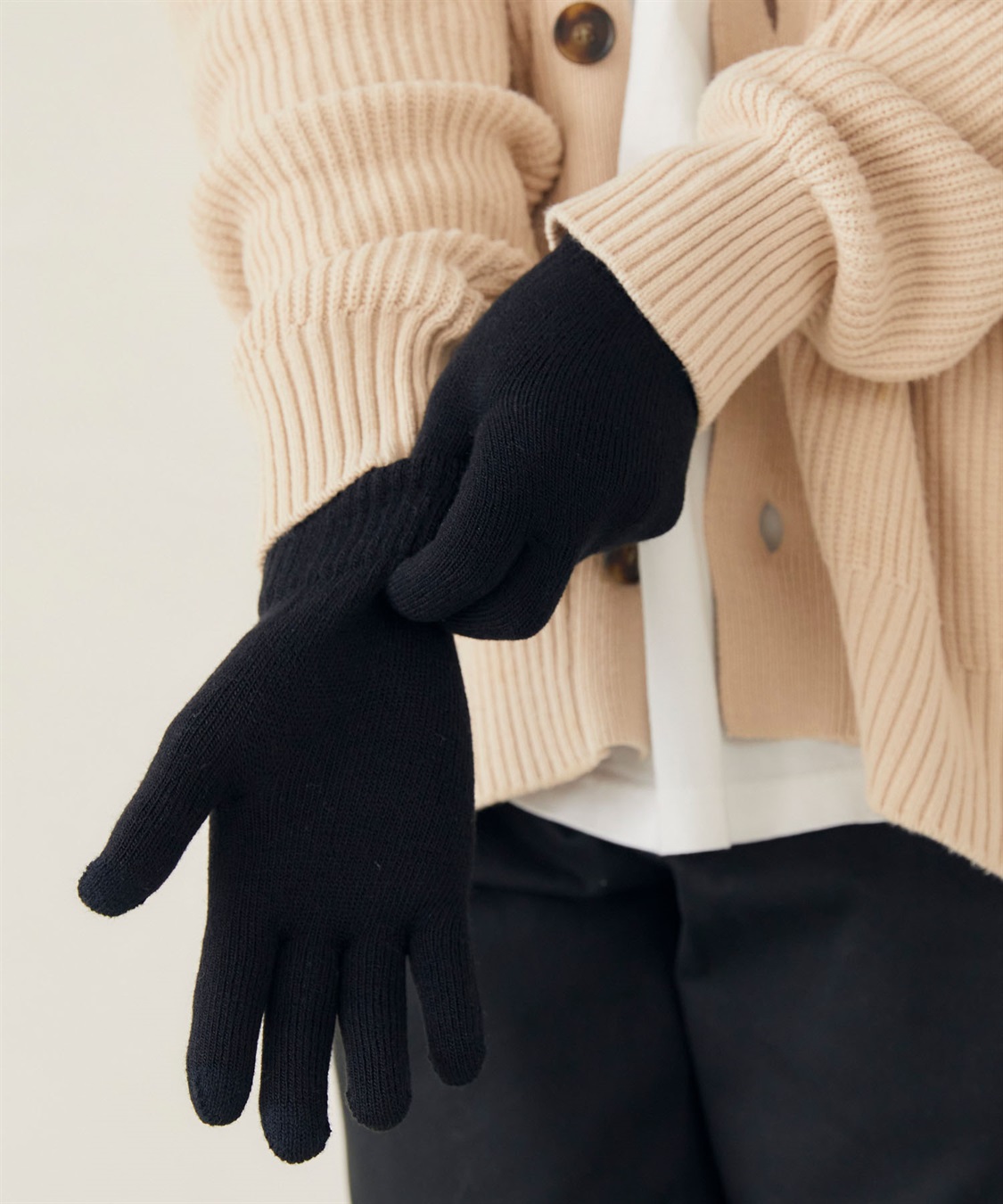 Life Style by cross marche 【温活本舗】のびのび裏起毛手袋_sub_12