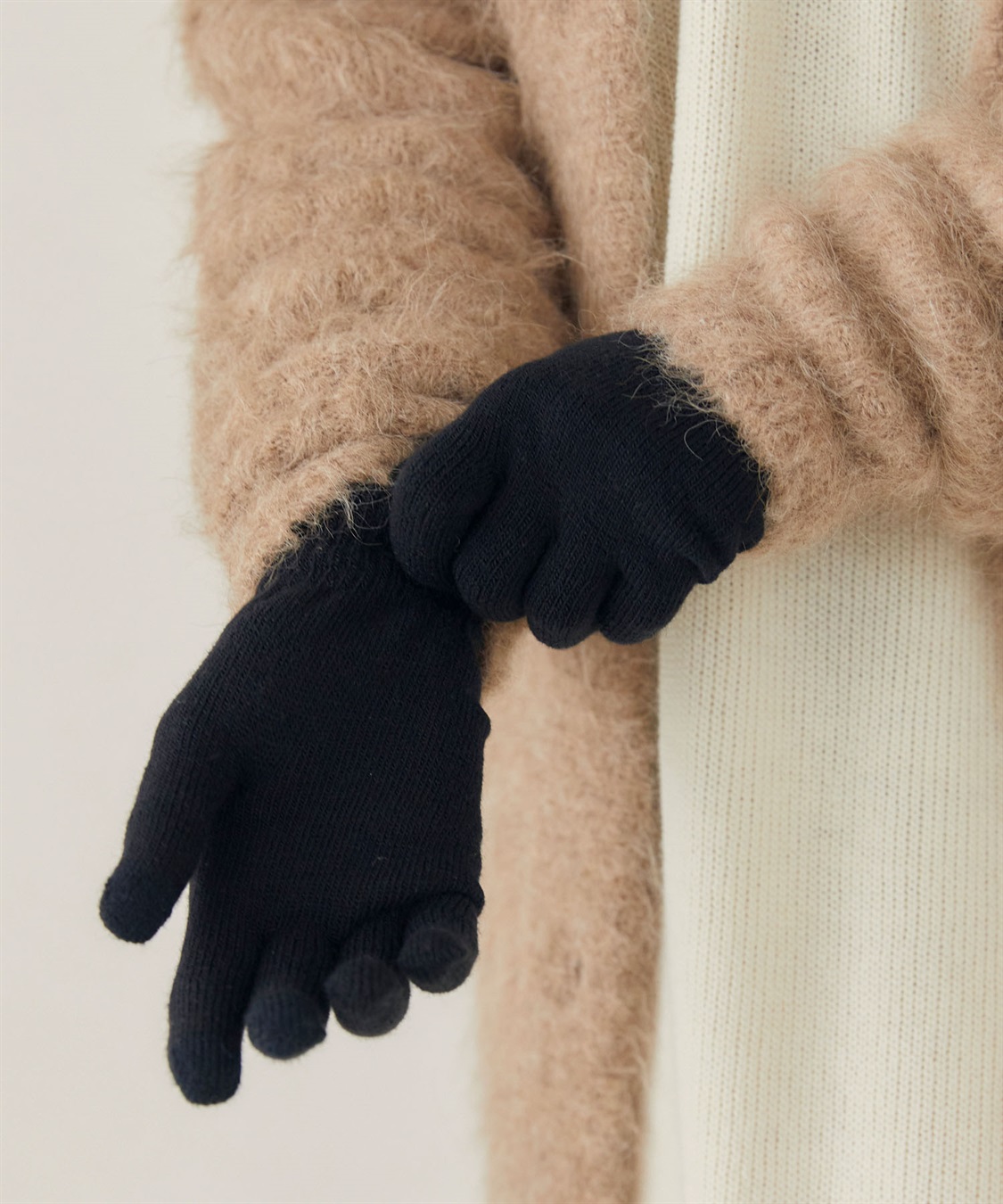 Life Style by cross marche 【温活本舗】のびのび裏起毛手袋_sub_13