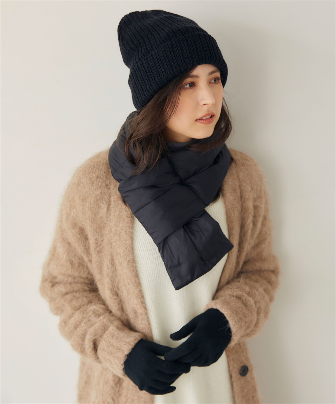 Life Style by cross marche 【温活本舗】のびのび裏起毛手袋_sub_15